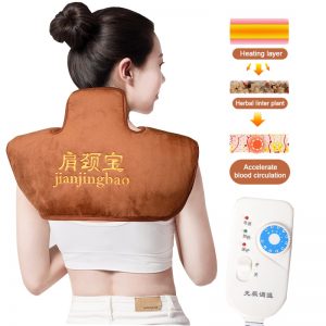 Neck and back massager With Moxibustion Hot Compress Elctric Heated For cervical osteochondrosis Pain Relief Massage Machine