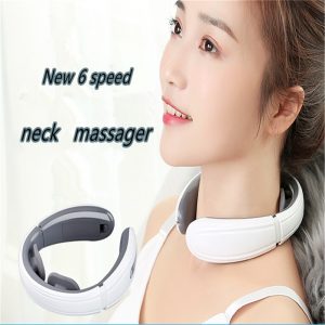 Good Intelligent Neck Massager Electric Pulse Far Infrared Heating Pain Relief Relaxation Cervical Massage Health Care