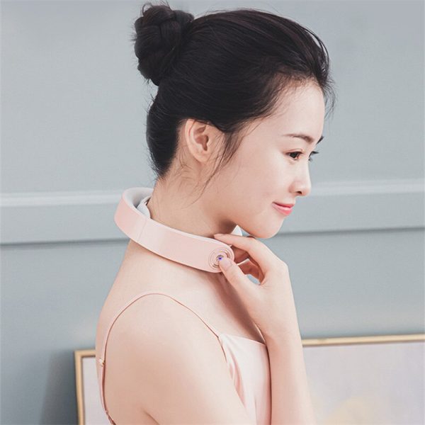 2020 NEW PGG Smart Electric Pulse Neck Massager neck massage Cervical Traction Collar Therapy Pain Relief