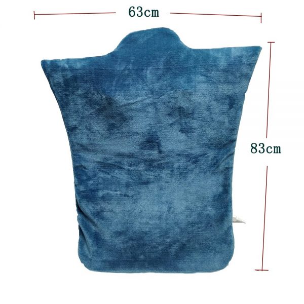 Flannel Health Relief Wrap Neck Shoulder Back Muscles Pain Relief Heating Pad Extra-Long Massaging Heat Wrap Household Massager