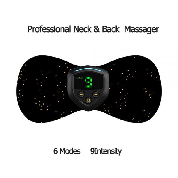 2020 New Cervical Massager Portable Neck Back Massager Electric Neck Massage Patch Rechargeable Intelligent Neck Relaxing Device